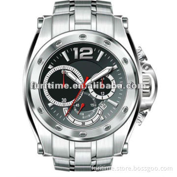 automatic mechanical watch,2012 trendy mens watches stainless steel chronograph watches